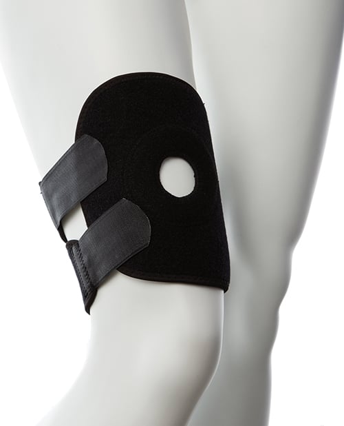 Gender Fluid - Padded Thigh Rider Strap-On Harness S-L (Black)