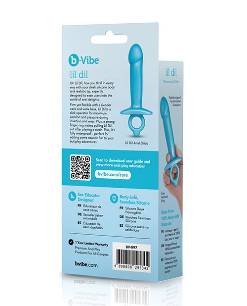 B-Vibe - Lil Dil Silicone Anal Dildo (Beige) - Beige