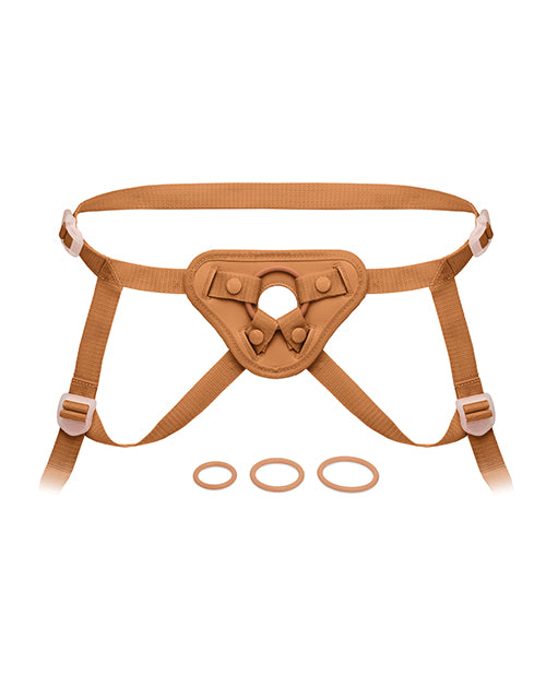 Together - NudeFit Fully Adjustable Strap-On Harness CherryAffairs