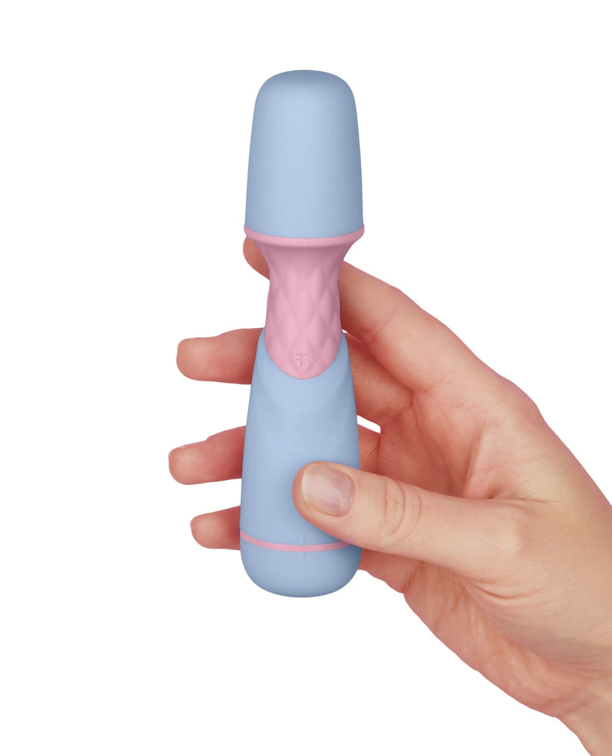Femme Funn - Ffix Mini Wand Massager (Blue) FEF1006 CherryAffairs