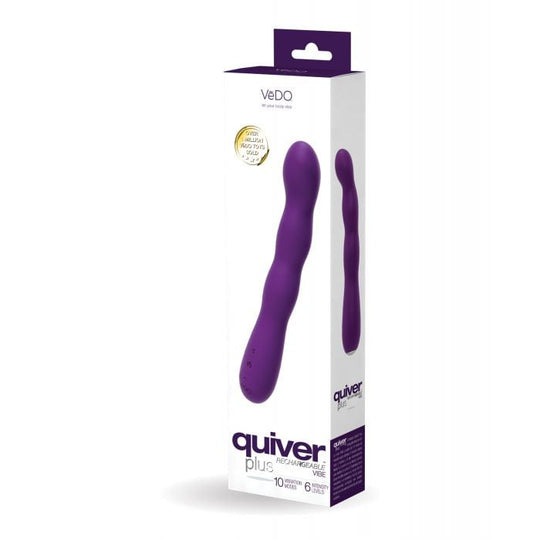 VeDO - Máy rung điểm G Quiver Plus sạc lại được (Tím)