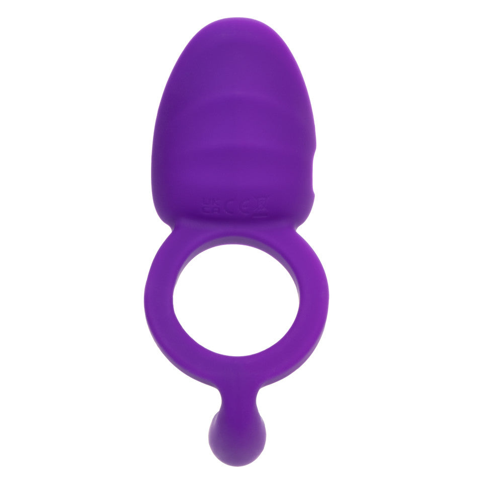 CalExotics - Vòng rung đeo dương vật Closer Ring Passion có thể sạc lại (Tím)