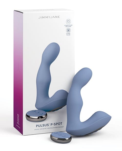 JimmyJane - Pulsus Remote-Control P-Spot Prostate Vibrator (Blue) JJ1080 CherryAffairs
