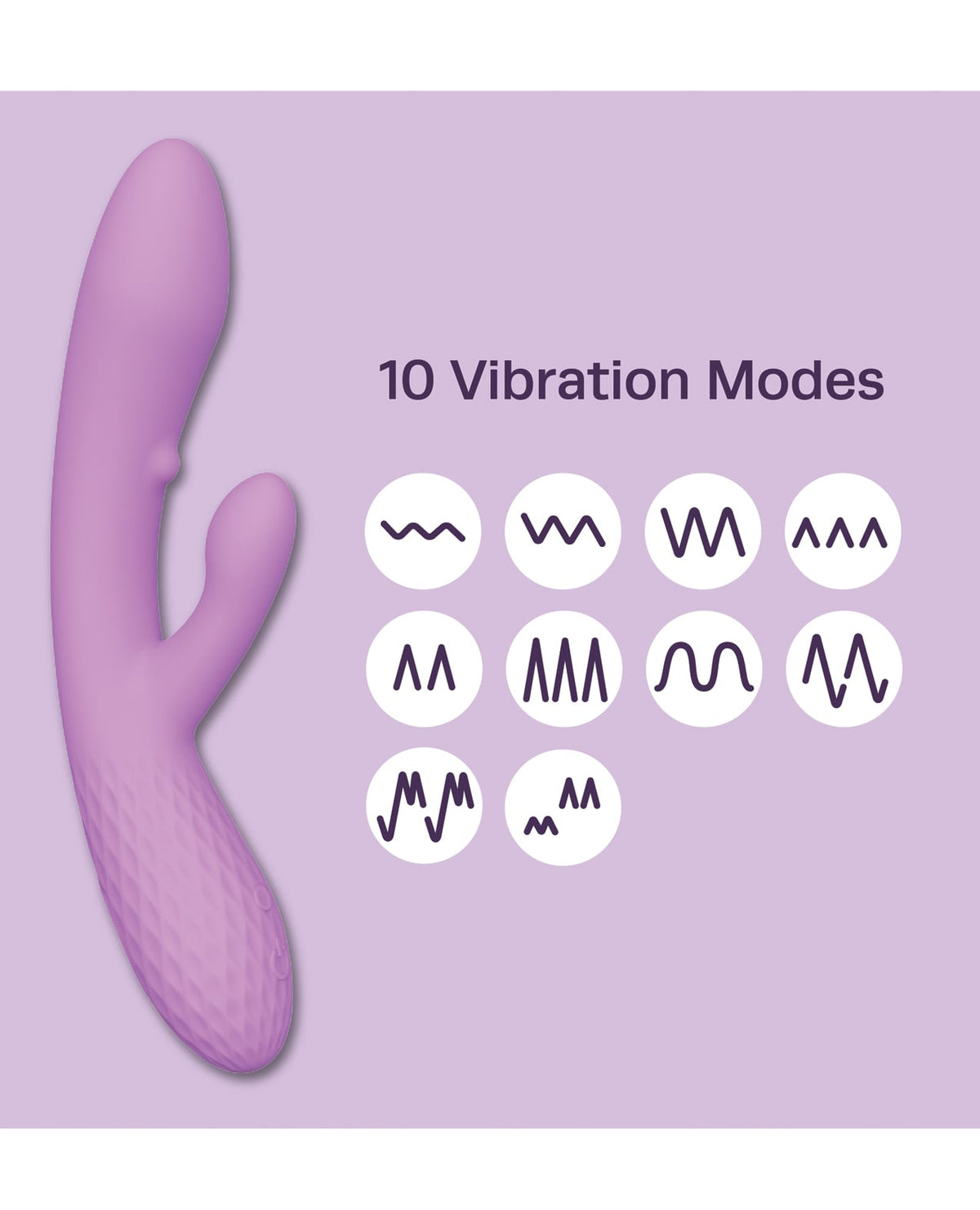 plusOne x Cosmopolitan - Main Character Rabbit Vibrator - Multi Colour