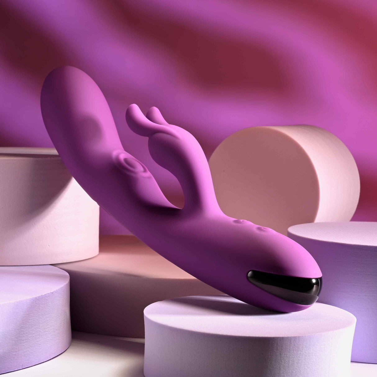 Playboy - Máy rung thỏ sạc lại Busy Bunny (Tím)