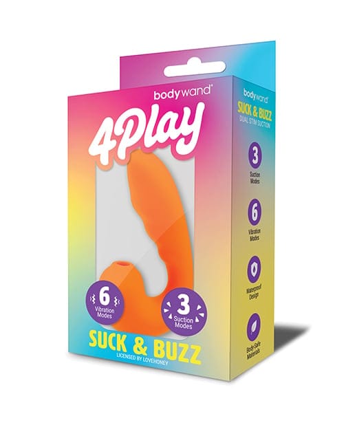 Bodywand - Máy rung âm vật 4 Play Suck & Buzz (Cam)