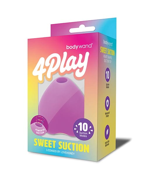 Bodywand - Máy rung âm vật 4 Play Sweet Suction (Hồng)