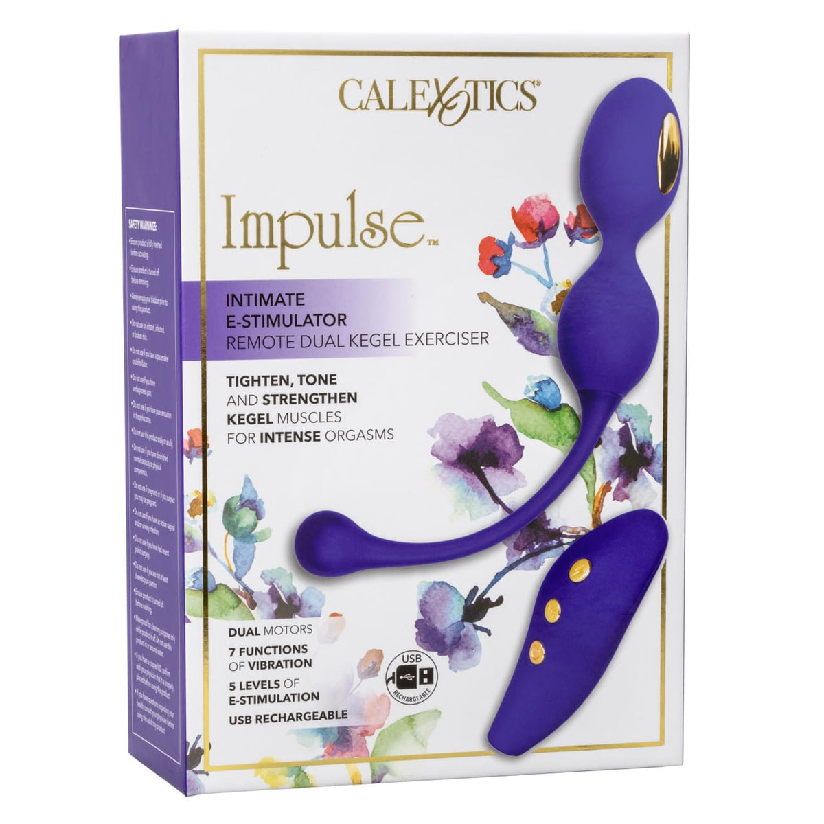 CalExotics - Impulse Remote Dual Kegel eStim Pelvic Floor Exerciser CE2157 CherryAffairs