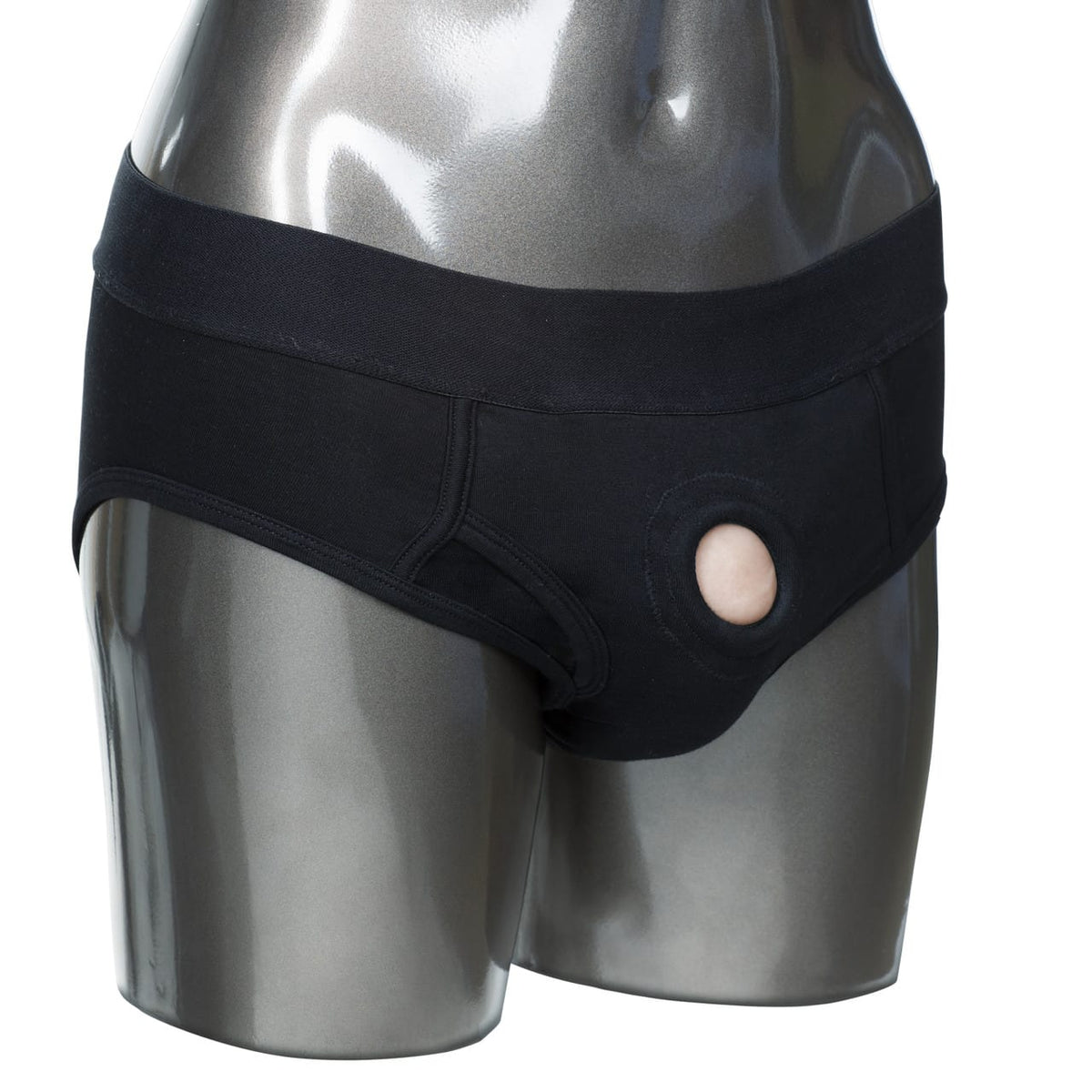 CalExotics - Packer Gear Brief Strap-On Harness 2XL/3XL (Black) CE2163 CherryAffairs