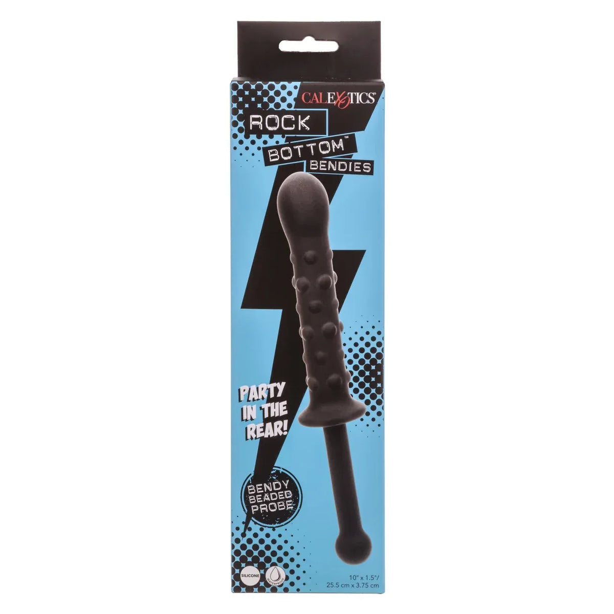 CalExotics - Rock Bottom Bendies Beaded Flexible Silicone Prostate Probes CE2194 CherryAffairs
