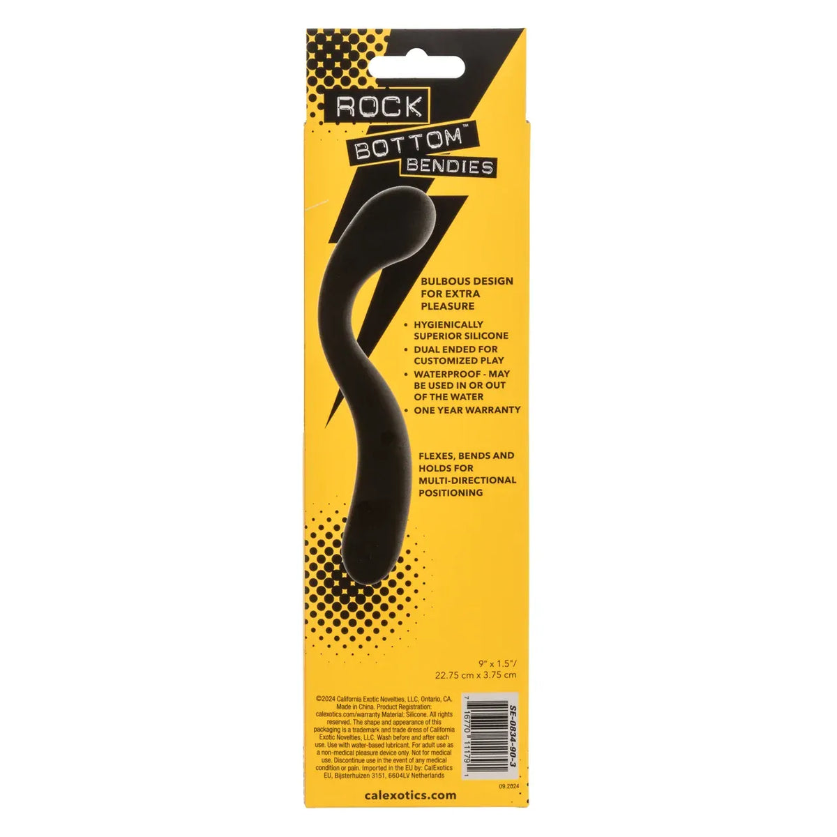 CalExotics - Rock Bottom Bendies Pleasure Flexible Silicone Prostate Probes CE2195 CherryAffairs