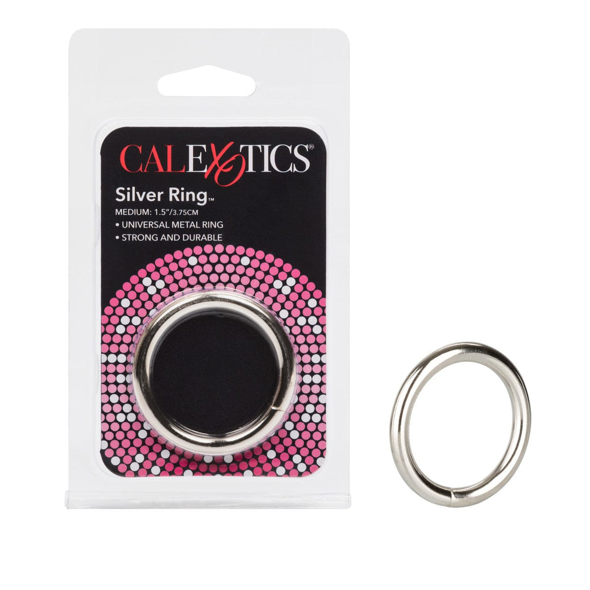 CalExotics - Silver Steel Cock Ring CherryAffairs
