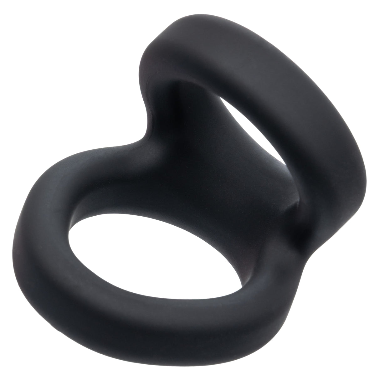 California Exotics - Alpha Liquid Silicone Snug Tugger Cock Ring (Black) CE2133 CherryAffairs