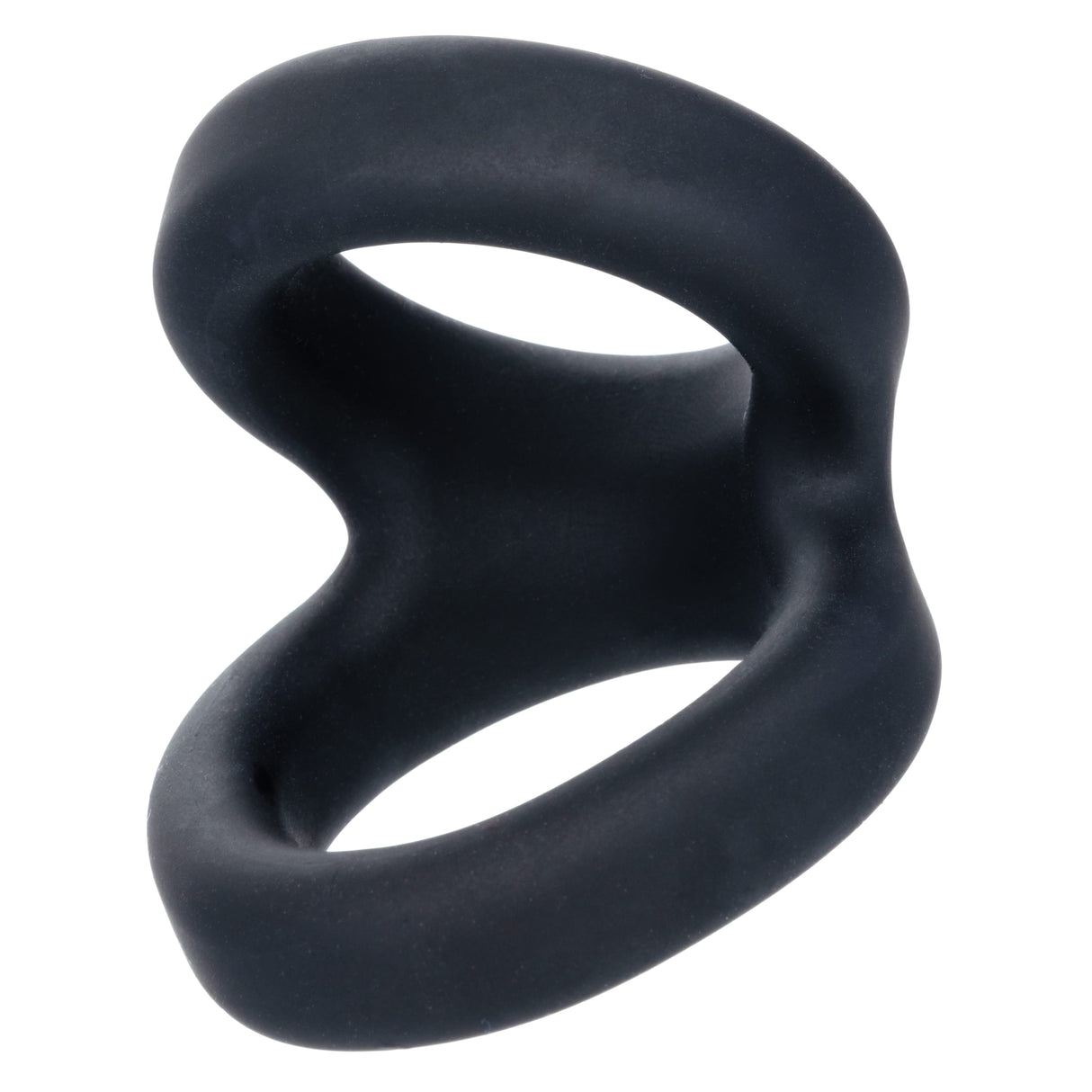California Exotics - Alpha Liquid Silicone Snug Tugger Cock Ring (Black) CE2133 CherryAffairs