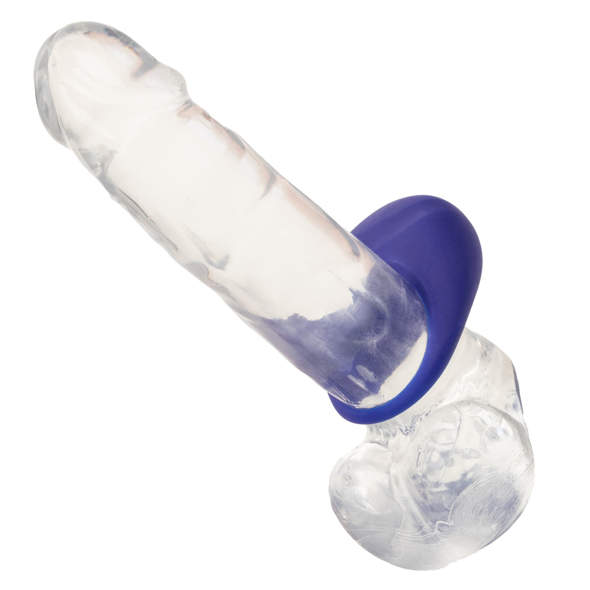 California Exotics - Embrace Closer Intimate Rechargeable Cock Ring (Blue) CE2139 CherryAffairs