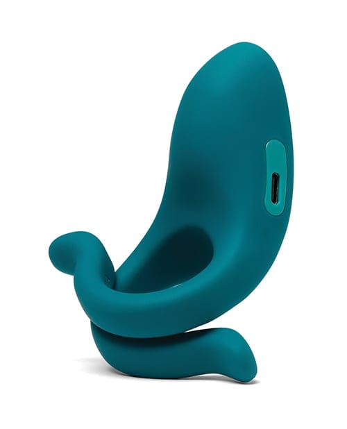 Dame - Hug Adjustable Vibrating Couples Cock Ring (Green) DP1009 CherryAffairs