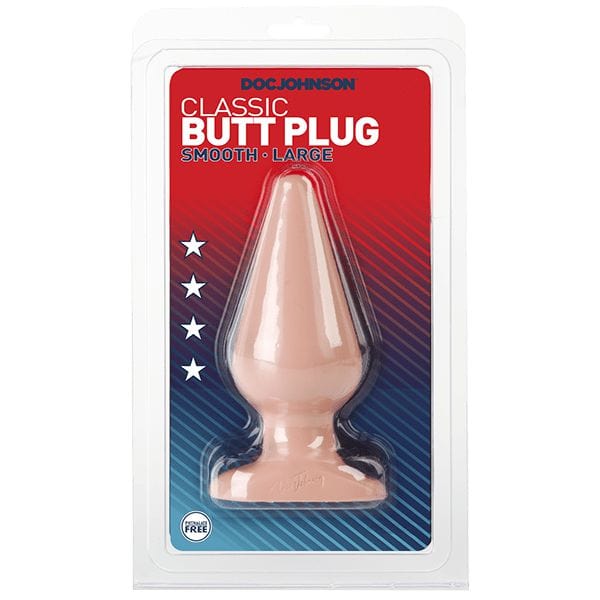 Doc Johnson - Classic Butt Plug Smooth - CherryAffairs.sg