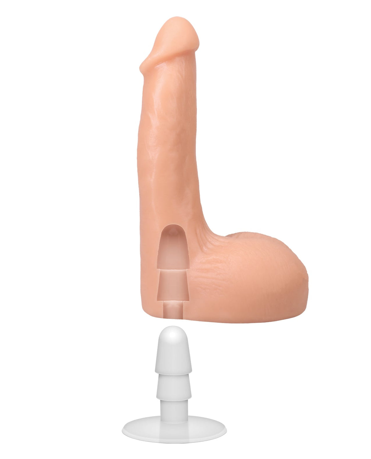 Doc Johnson - Signature Realistic Dildos ULTRASKYN 7.5" Realistic Dildo withRemovable Vac-U-Lock Suction Cup - The… DJ1203 CherryAffairs