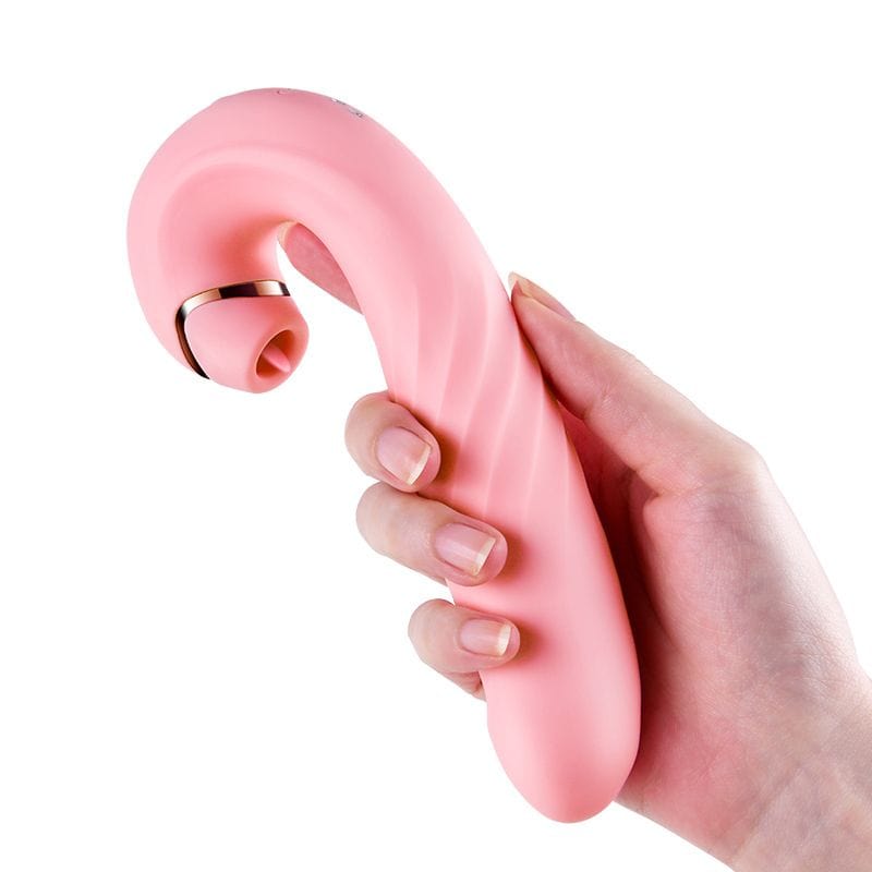 Erocome - Draco Thrusting Vibrating Sucking Heating Dildo (Pink) G Spot Dildo (Vibration) Rechargeable