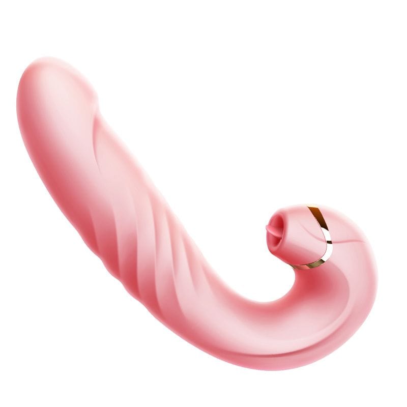 Erocome - Draco Thrusting Vibrating Sucking Heating Dildo (Pink) G Spot Dildo (Vibration) Rechargeable