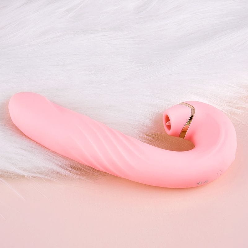 Erocome - Draco Thrusting Vibrating Sucking Heating Dildo (Pink) G Spot Dildo (Vibration) Rechargeable