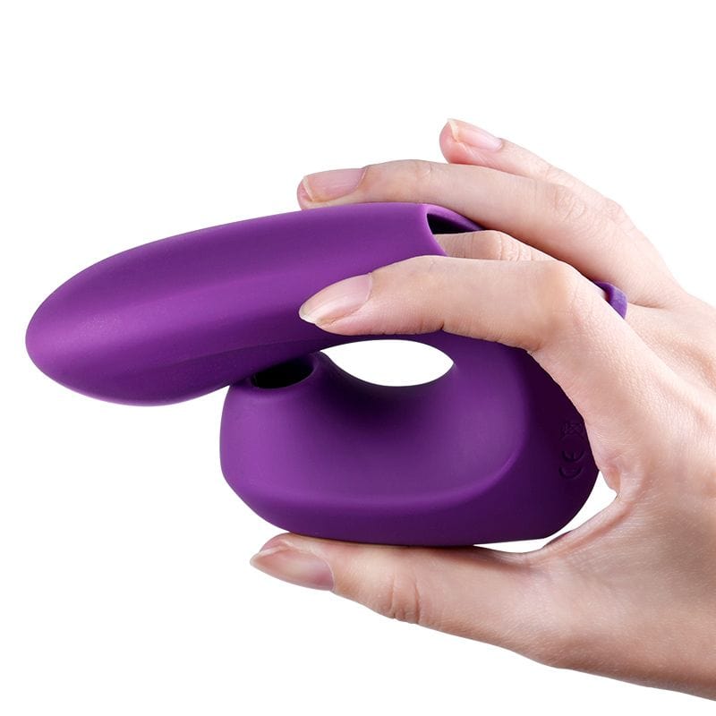 Erocome - Pictor Vibrating Sucking Finger Massager (Purple) Clit Massager (Vibration) Rechargeable