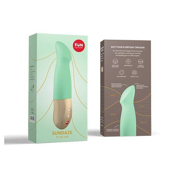Fun Factory - Sundaze Pulse Vibe Vibrator G Spot Dildo (Vibration) Rechargeable
