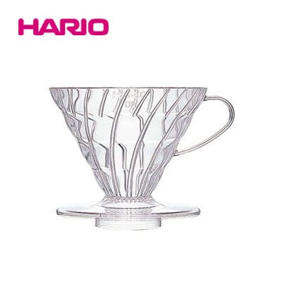 Hario - V60 Transparent Dripper 02 for 1 to 4 Cups (Clear) HR1004 CherryAffairs