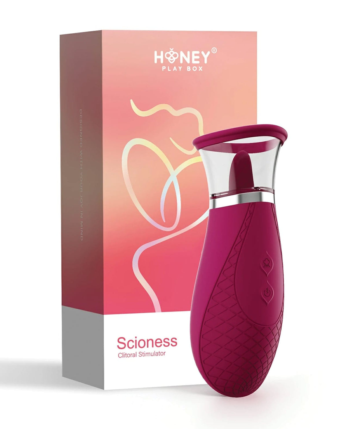 Honey Play Box - Scioness Sucking & Licking Clitoral Stimulator (Pink) OT1320 CherryAffairs