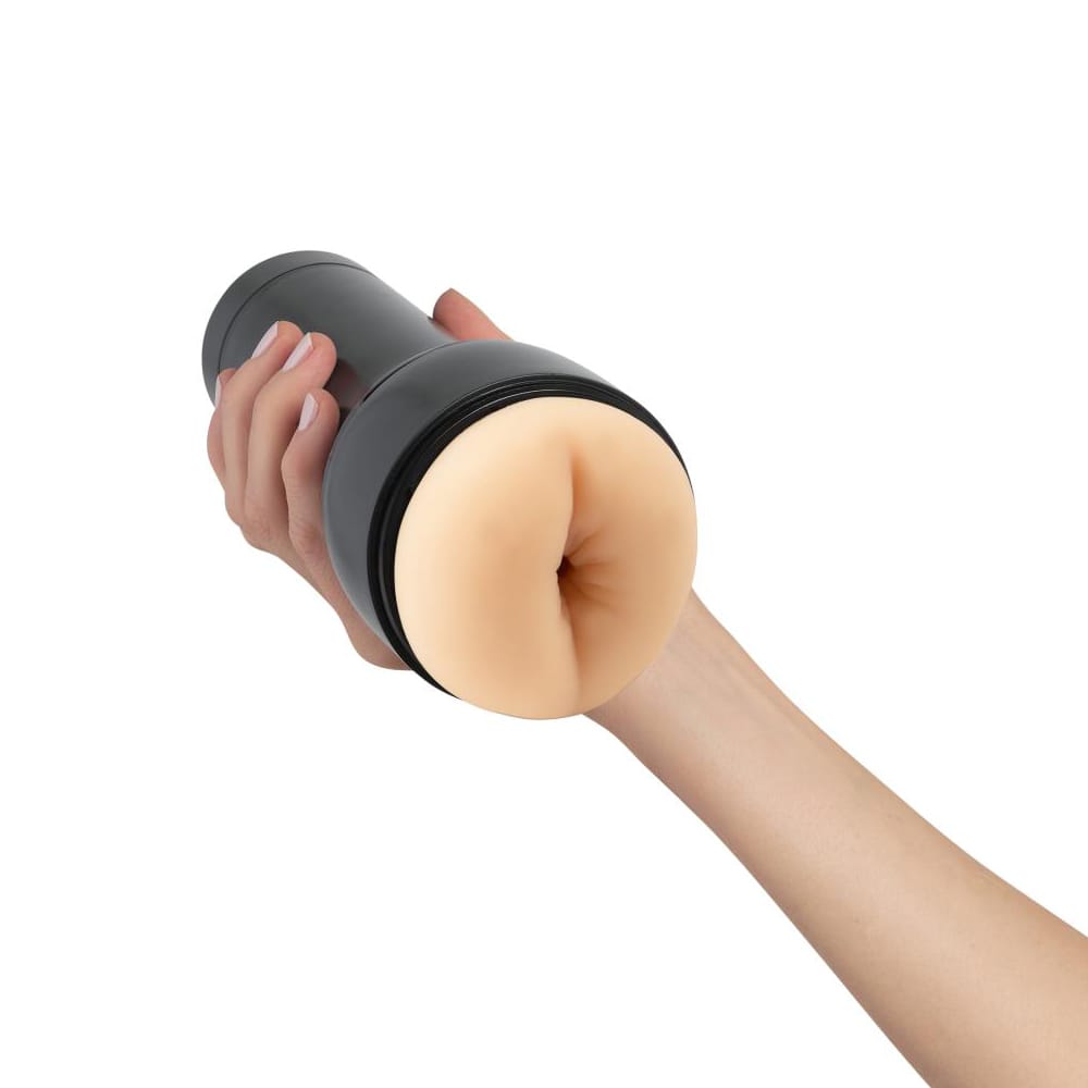 Kiiroo - Feel Butt Extra Tight Generic Ass Stroker Masturbator PowerBlow Compatible (Beige) KR1064 CherryAffairs