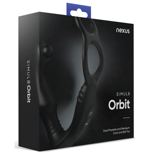 Nexus - Simul8 Orbit Edition Đồ Chơi Kích Thích Tuyến Tiền Liệt và Đáy Chậu (Đen)