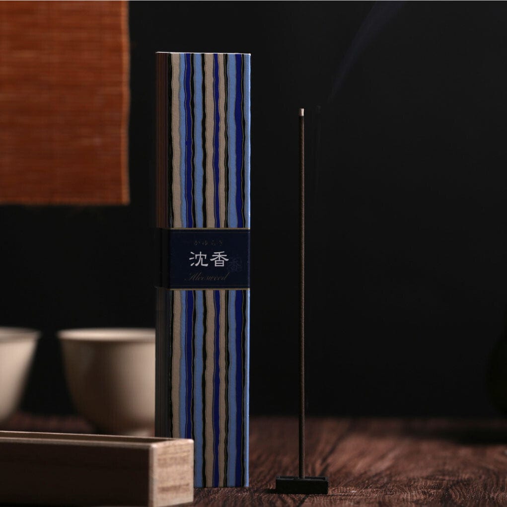 Nippon Kodo - Kayuragi Incense Sticks with Incense Holder Aromatherapy Incense Sticks
