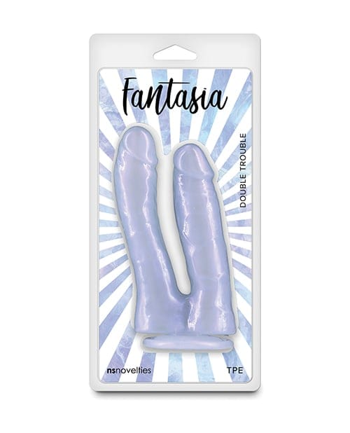 NS Novelties - Fantasia Double Trouble Dildo (Azure) NS1185 CherryAffairs
