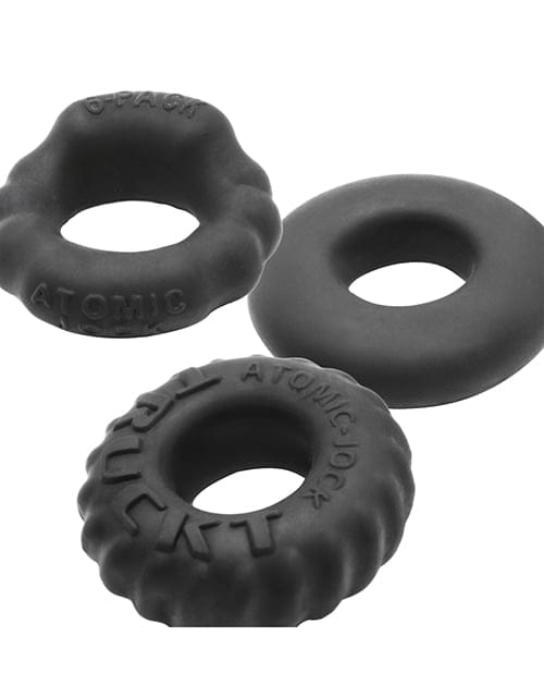 Oxballs - Bonemaker Night Edition Three-Piece Cock Ring Set OX1058 CherryAffairs