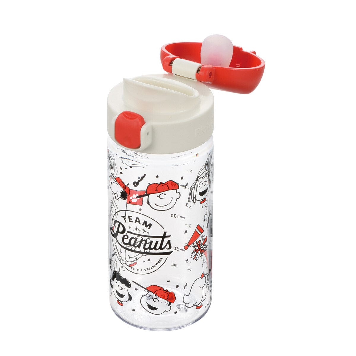 Richell - 2 Way Snoopy Peanut Collection Tritan Clear Water Bottle Mug Baby Water Bottle