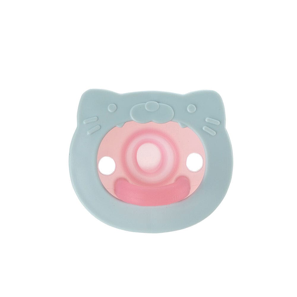 Richell - Susetsu Lab New Born Baby Silicone Pacifier with Storage Case Baby Pacifiers