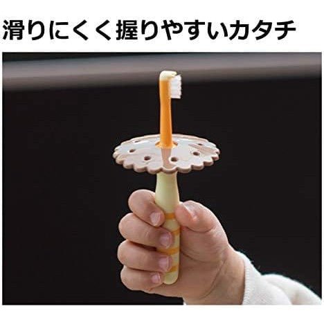 Richell - T.L.I Try Baby Toothbrush Set for Back Teeth (4 Pieces) Baby Toothbrush