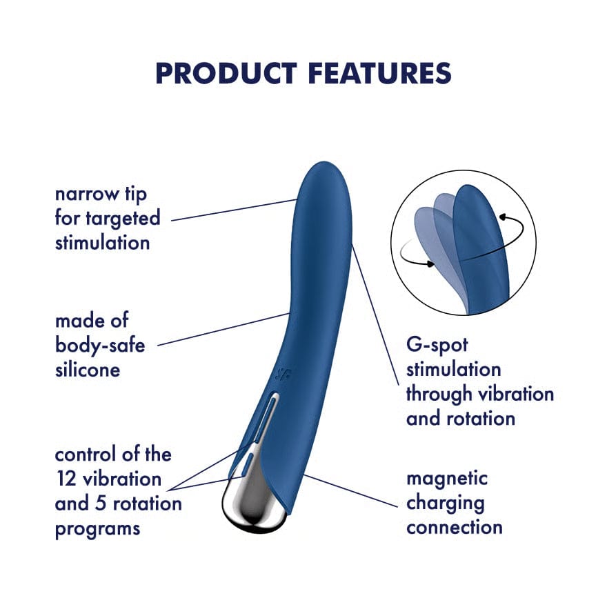 Satisfyer - Spinning Vibe 1 Rotating G Spot Vibrator CherryAffairs