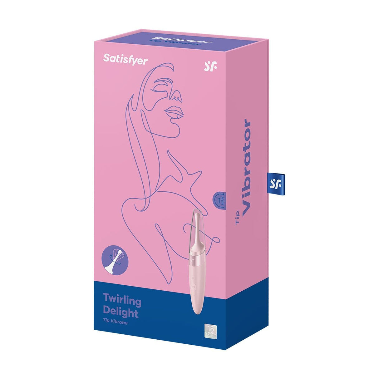 Satisfyer - Twirling Delight Precise Clit Massager CherryAffairs