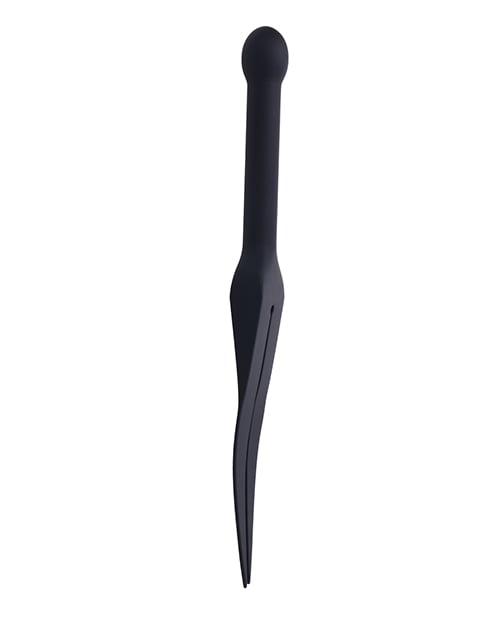 Sportsheets - Edge Silicone Tawse Double Tail Impact Paddle (Black) SS1083 CherryAffairs