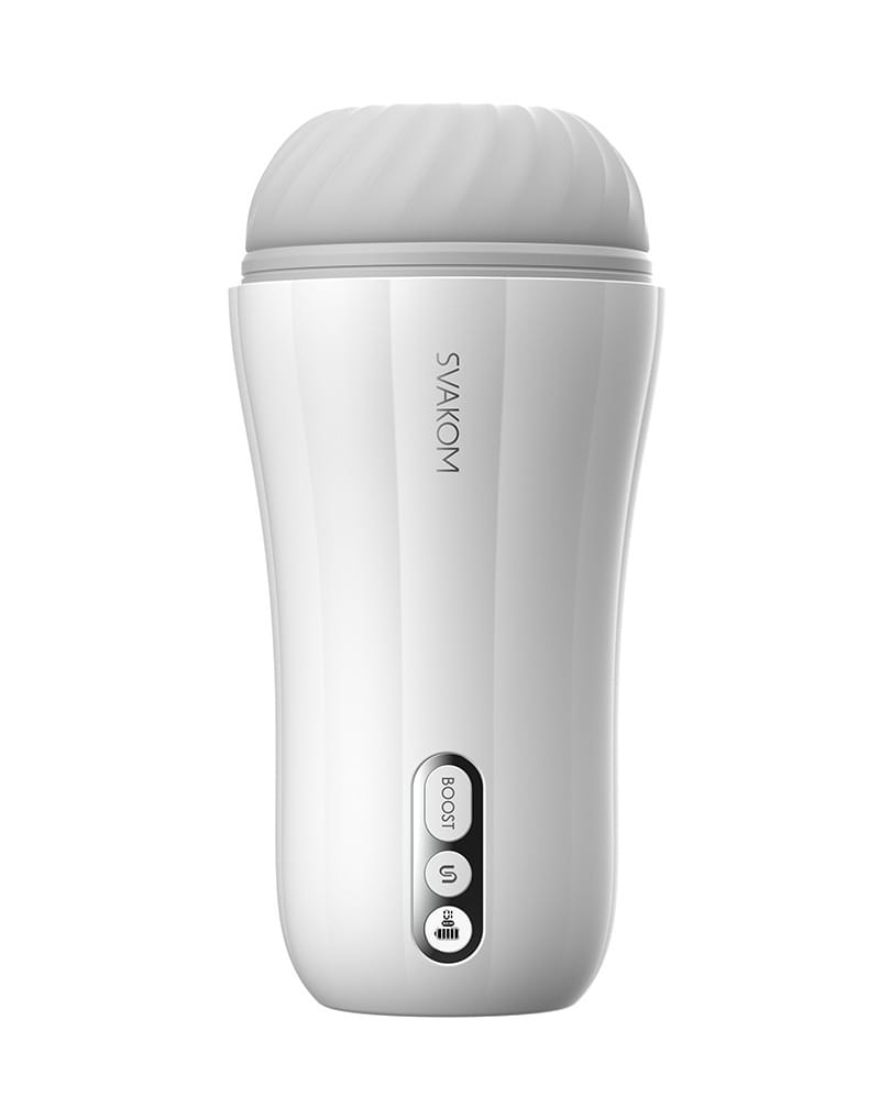 Svakom - Robin Rechargeable Vibrating Stroking Masturbator SK1058 CherryAffairs