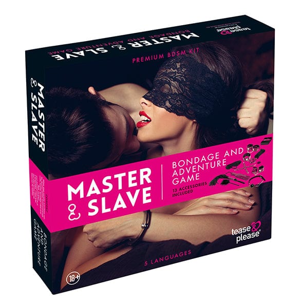 Tease&Please - Master & Slave Bondage Game Pink 8717703522242 BDSM Set