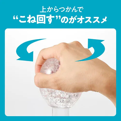 Tenga - 3D Geo Soft Stroker Masturbator (Clear) CherryAffairs