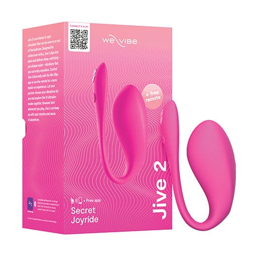 We Vibe - Jive 2 Máy Rung Trứng Điều Khiển Qua Ứng Dụng Secret Joyride (Hồng Điện)