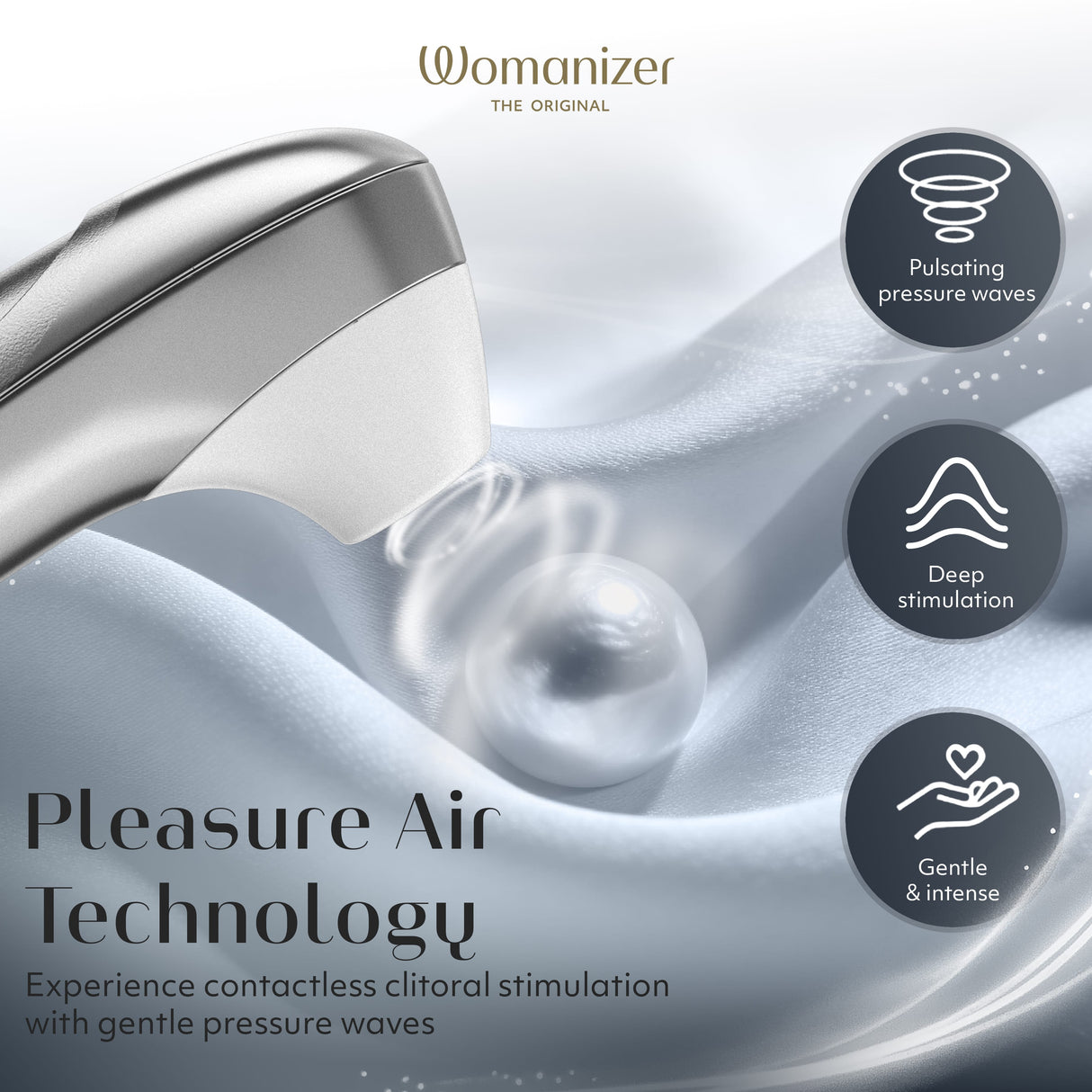 Womanizer - Womanizer Pro Clitoral Air Stimulator Massager CherryAffairs