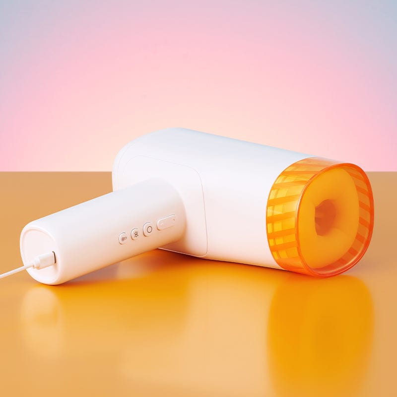 AK - Super S1 Heat Thrusting Masturbator (White) Masturbator Soft Stroker (Vibration) Rechargeable