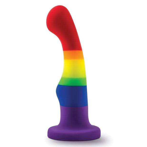 Avant - Pride 1 Silicone Plug Dildo (Multi Colour) Non Realistic Dildo with suction cup (Non Vibration)