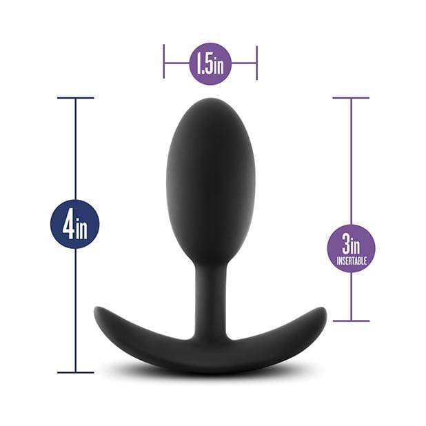 Blush Novelties - Luxe Wearable Vibra Slim Anal Plug Small & Medium Anal Plug (Non Vibration)