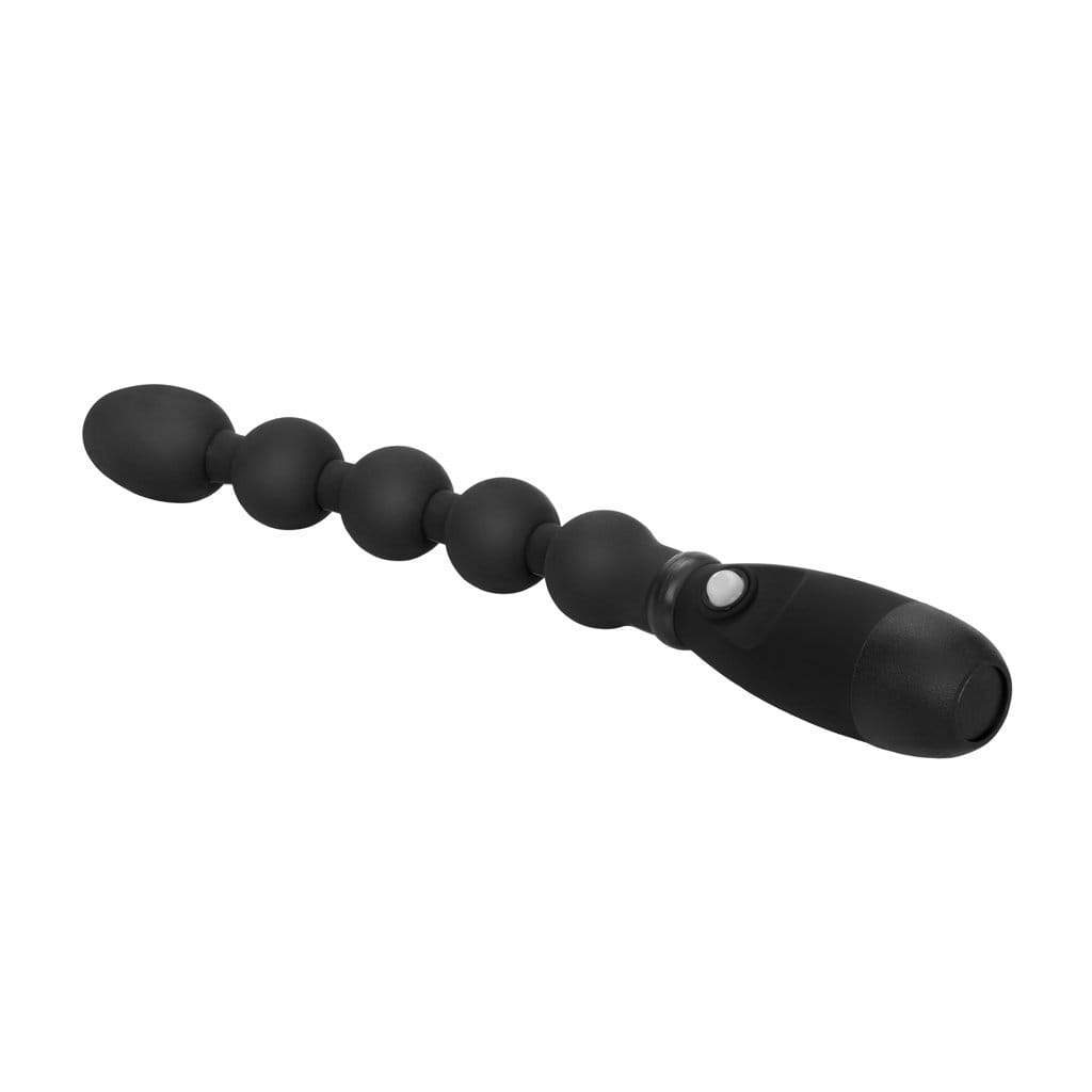 California Exotics - Booty Call Booty Bender Vibrating Anal Beads (Black) Anal Beads (Vibration) Non Rechargeable