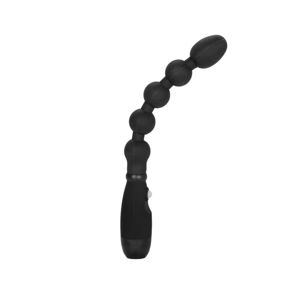 California Exotics - Booty Call Booty Bender Vibrating Anal Beads (Black) Anal Beads (Vibration) Non Rechargeable